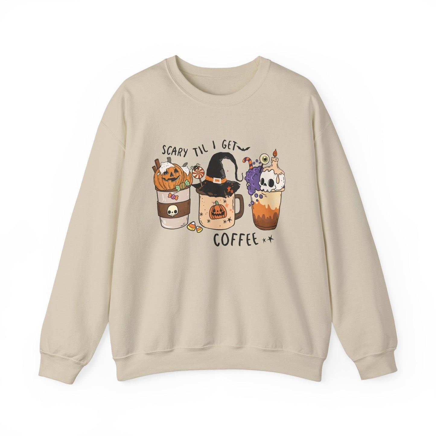 Halloween Coffee Sweatshirt
