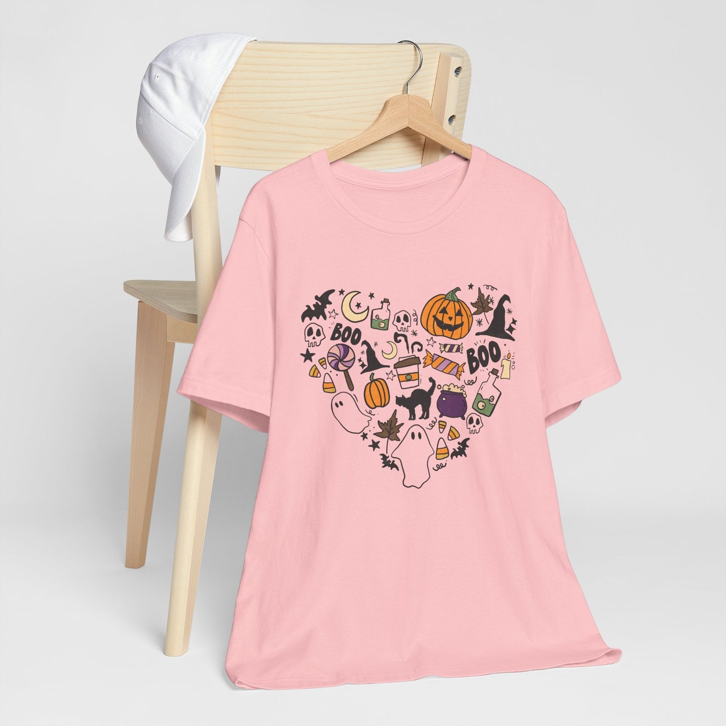 Halloween Ghosts & Pumpkins T- Shirt