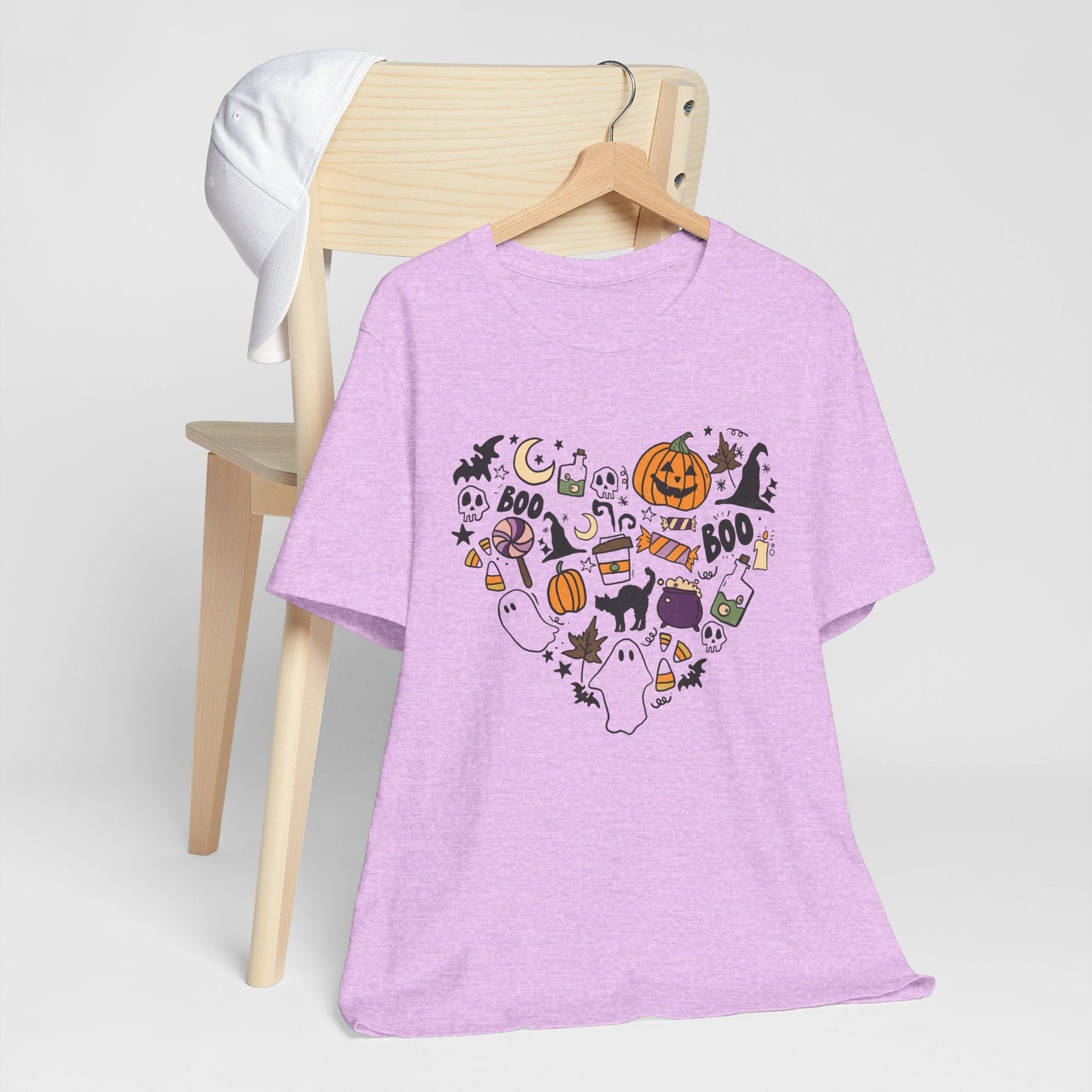 Halloween Ghosts & Pumpkins T- Shirt