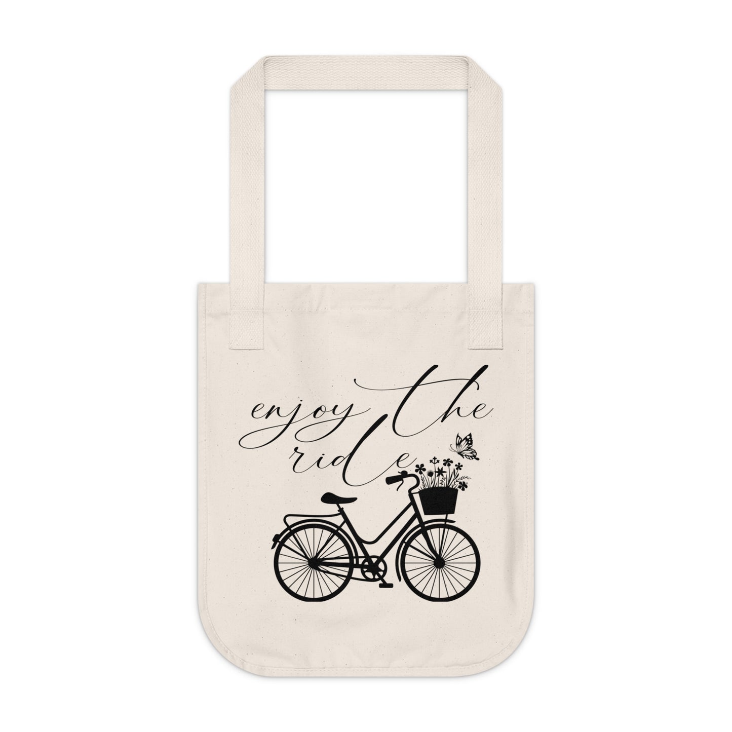 Charming Organic Tote – Enjoy the Ride in Style