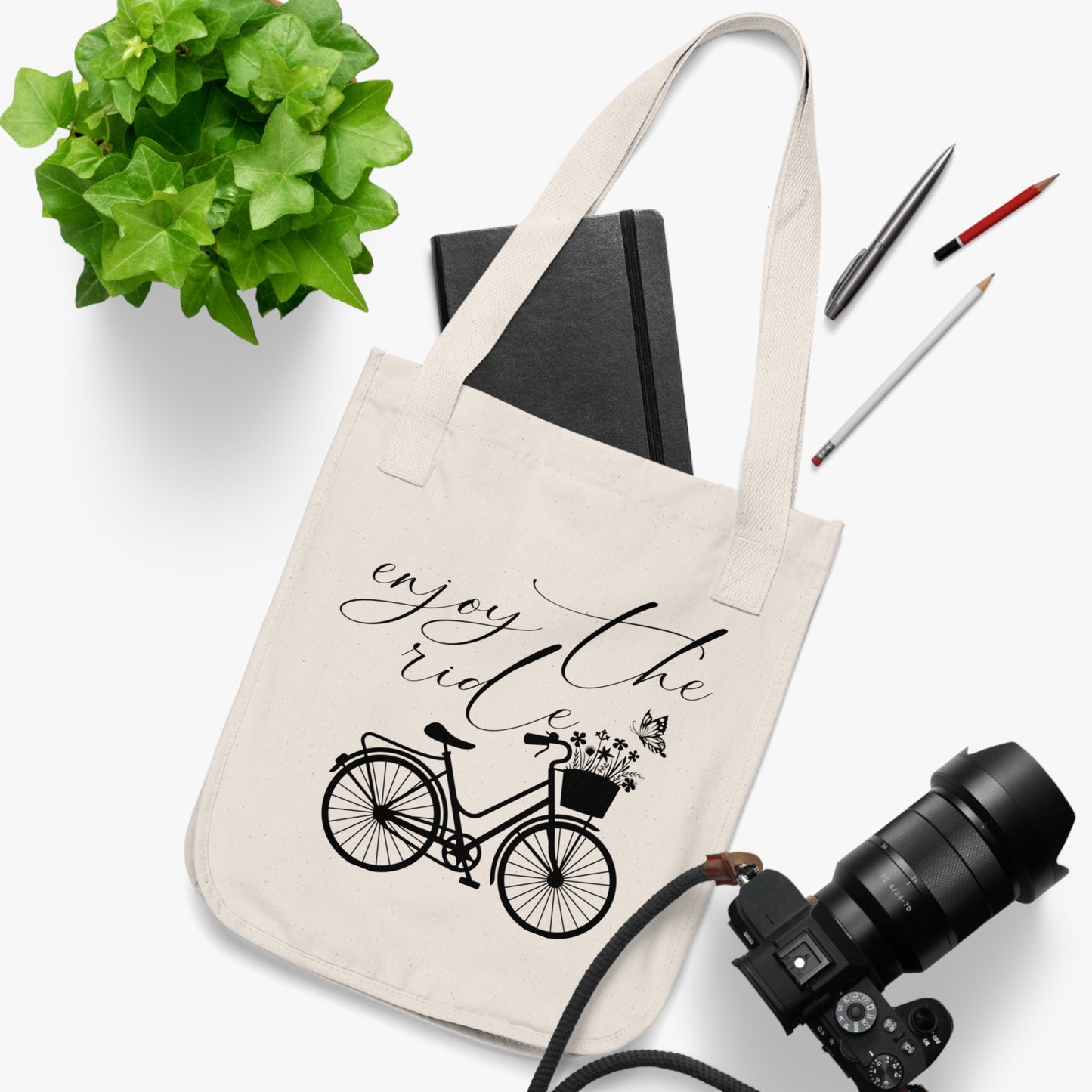 Charming Organic Tote – Enjoy the Ride in Style