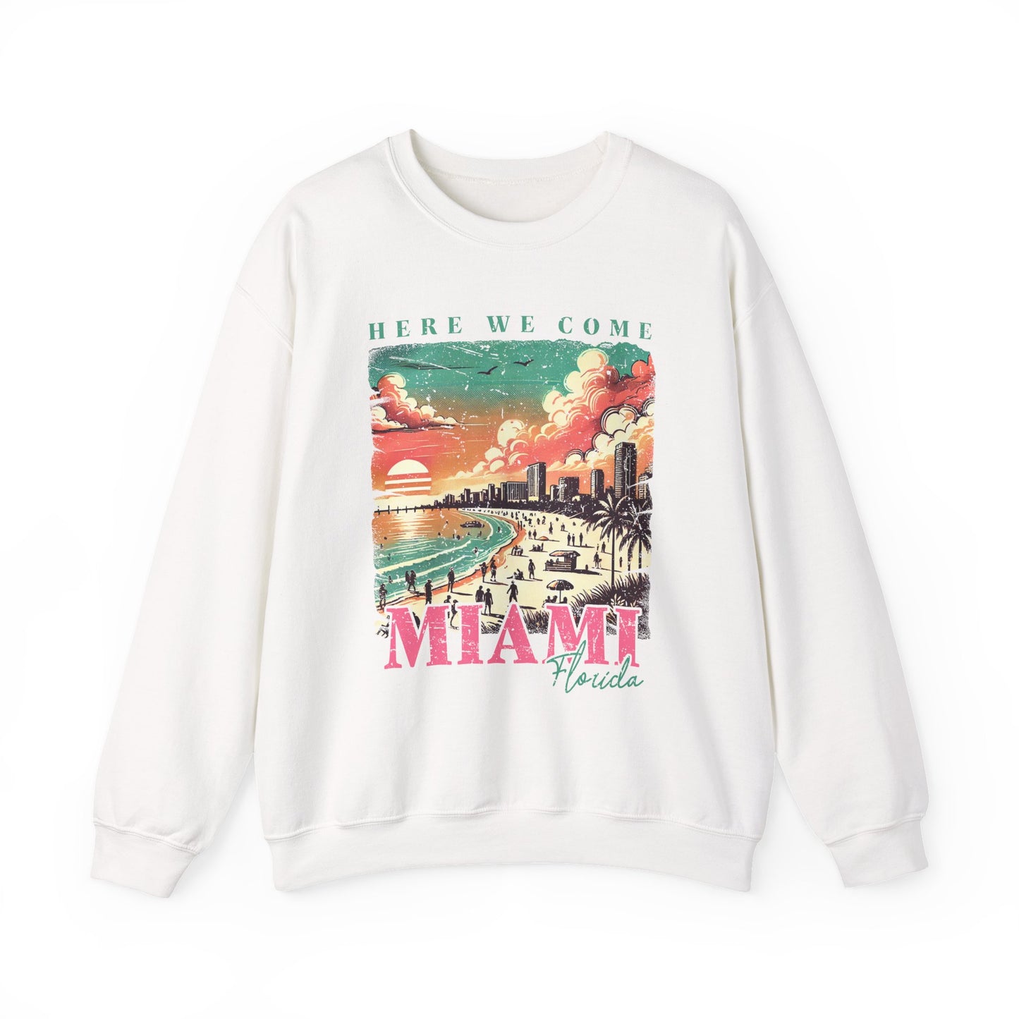 Miami Beach Vibes Sweatshirt