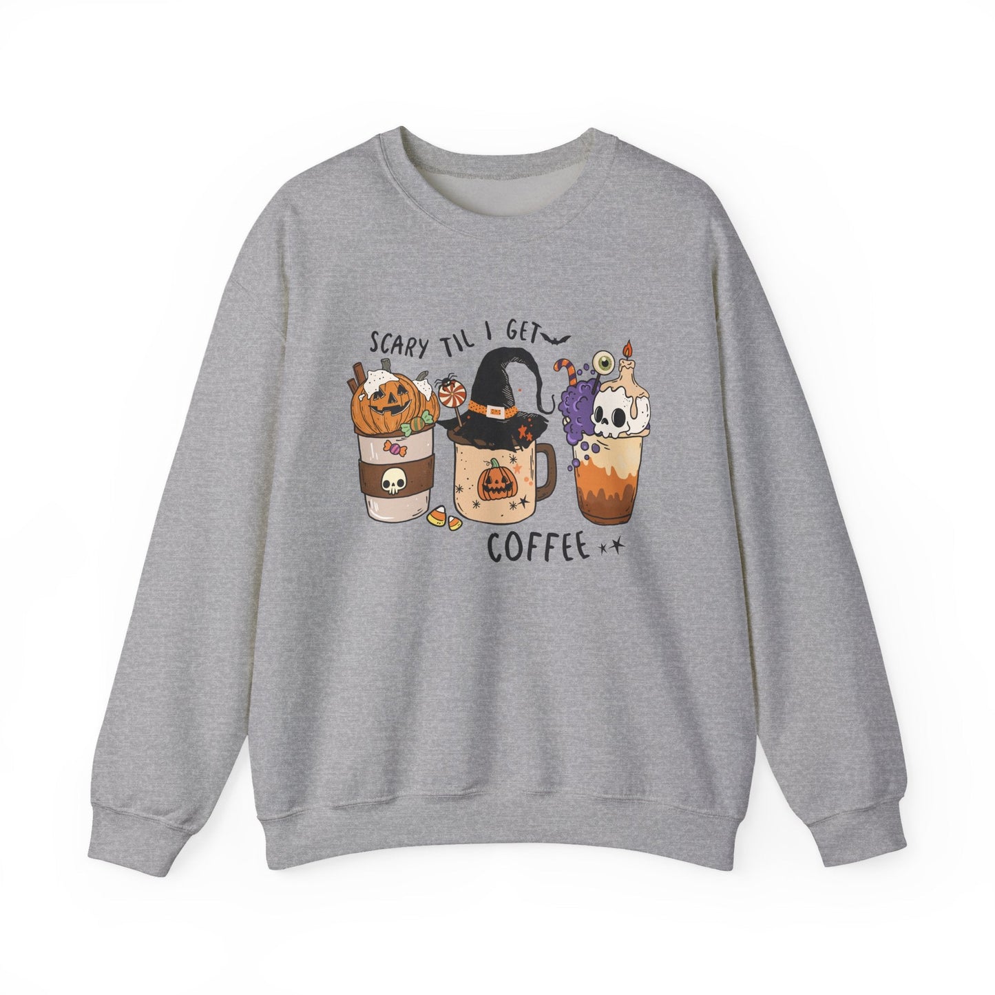 Halloween Coffee Sweatshirt