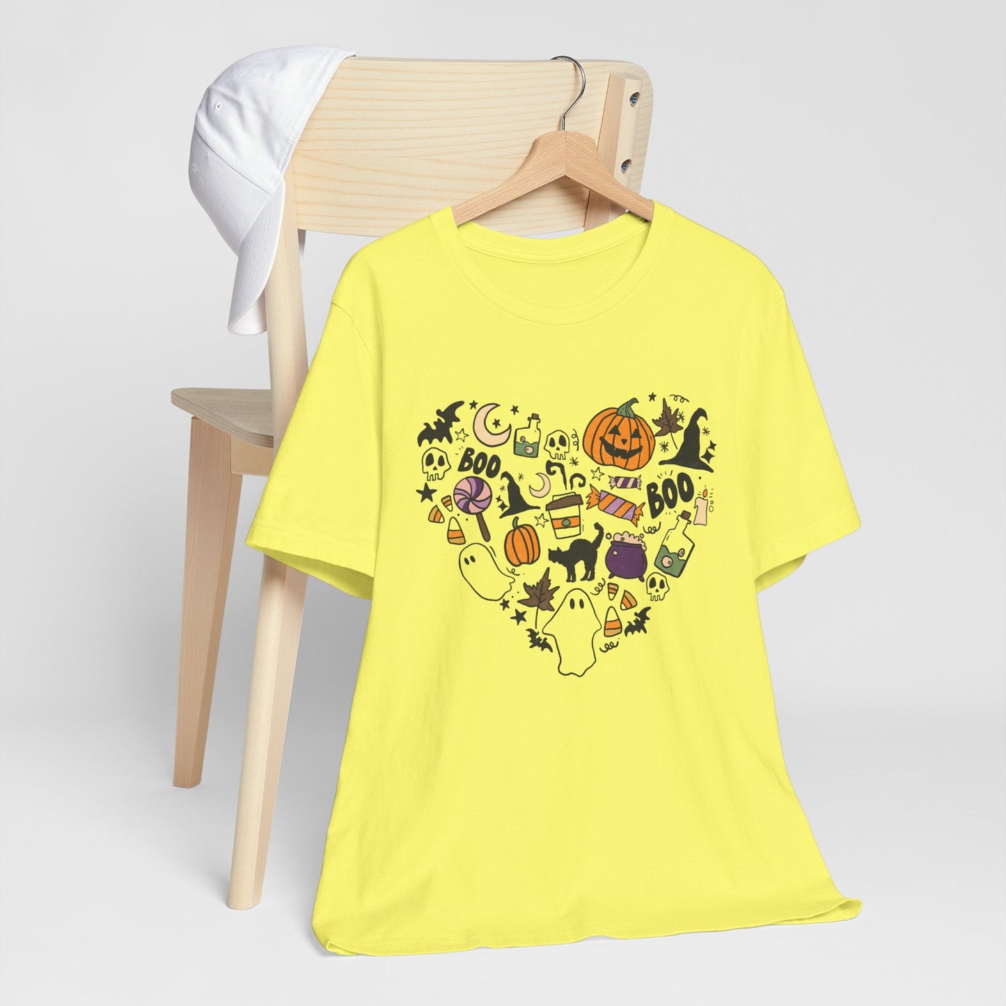 Halloween Ghosts & Pumpkins T- Shirt