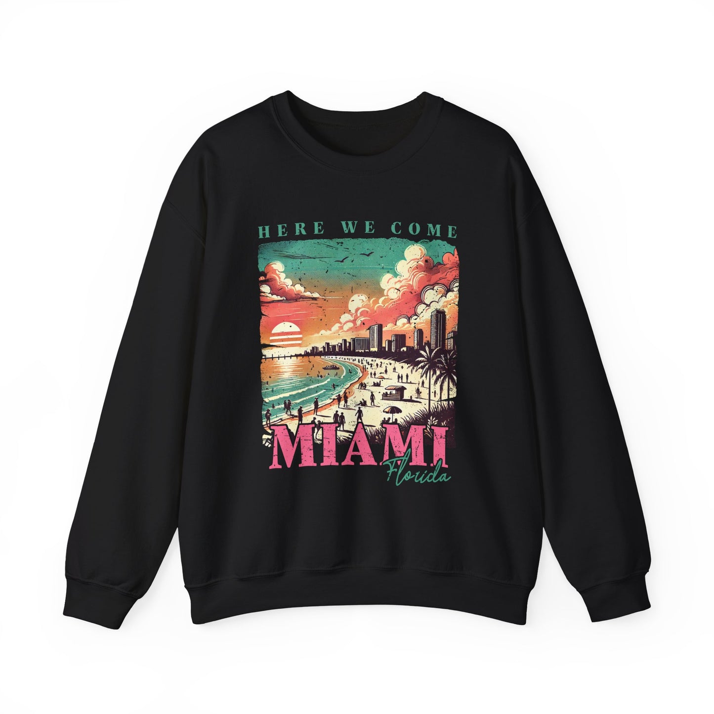 Miami Beach Vibes Sweatshirt