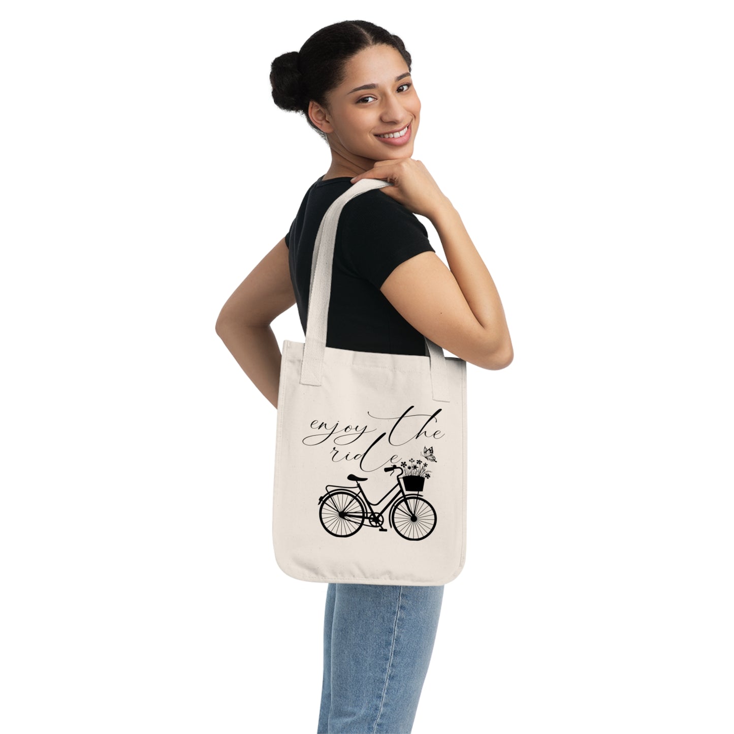 Charming Organic Tote – Enjoy the Ride in Style