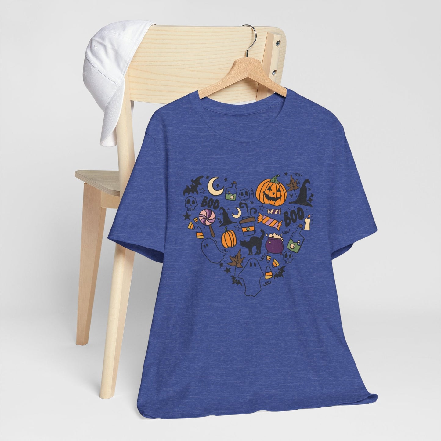Halloween Ghosts & Pumpkins T- Shirt