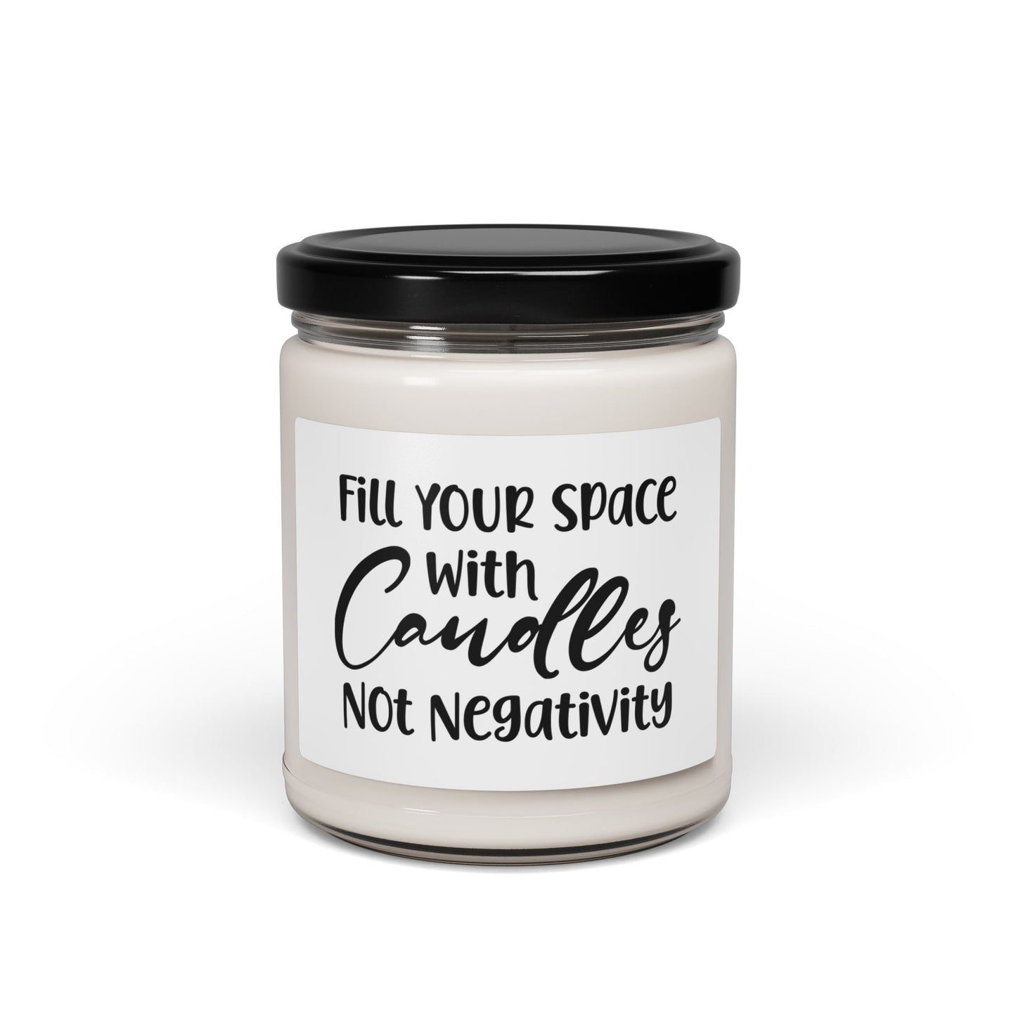 Scented Soy Candle with Inspirational Quote | Aromatherapy & Self-Care Gift for Her