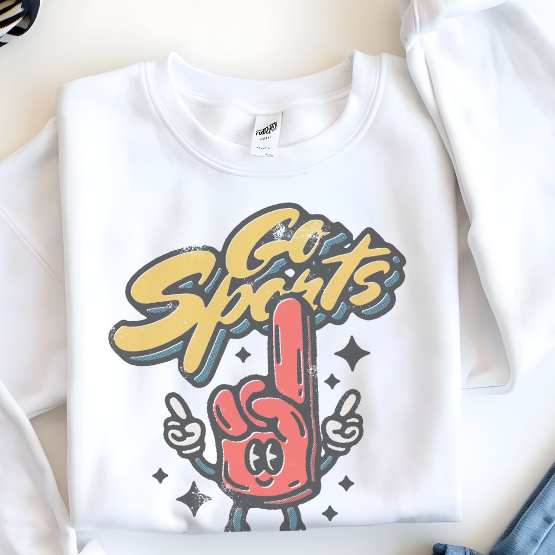 Sports Crewneck Sweatshirt - Trendy Comfort Meets Street Style
