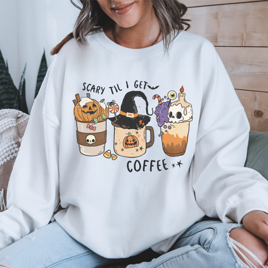 Halloween Coffee Sweatshirt